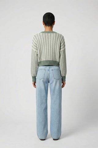 Pull court Prisca - Kaki