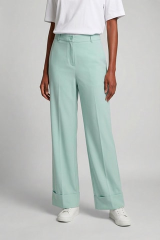 Broek Margot - Zeegroen