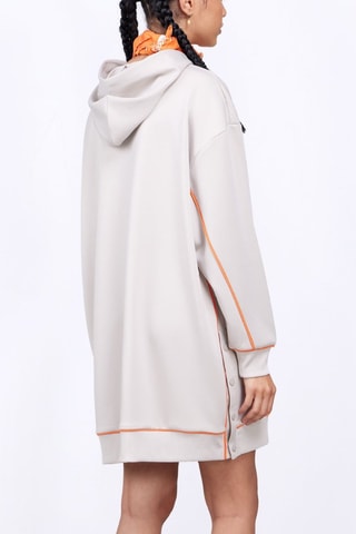 Robe sweat Gloria - Gris clair