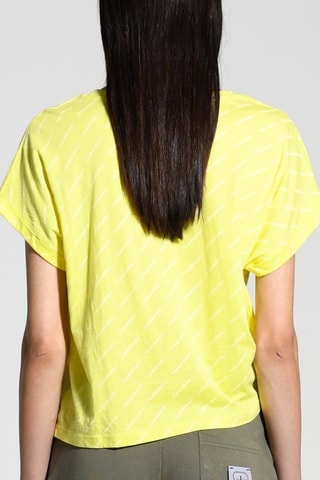 T-shirt Maria- Geel
