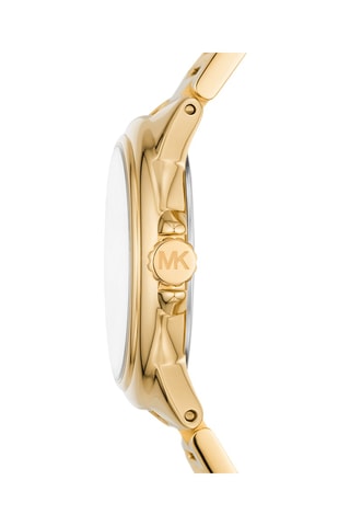 Reloj de cuarzo de acero Camille - Dorado