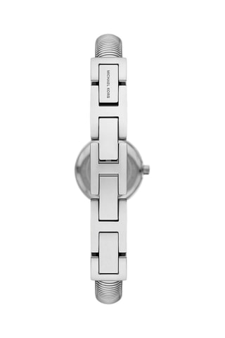 Reloj de cuarzo de acero - Plateado