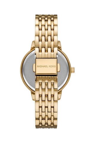 Reloj de cuarzo de acero Melissa - Dorado