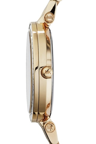 Reloj de cuarzo de acero Mini Darci - Dorado