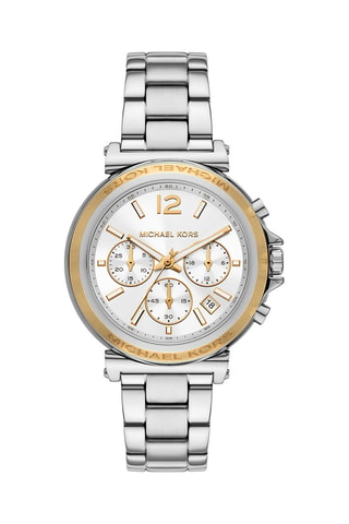 Reloj de cuarzo de acero Maren - Cronógrafo - Plateado y dorado