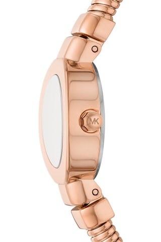 Reloj de cuarzo de acero Gramercy - Rosa dorado