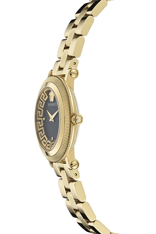Reloj de cuarzo de acero - Dorado y negro