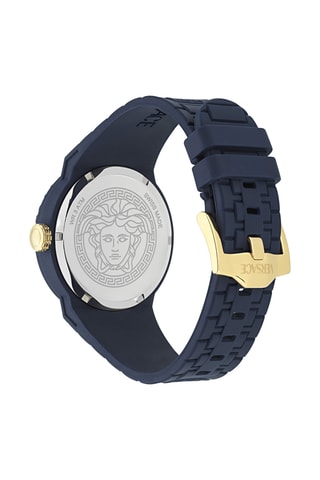 Reloj de cuarzo de silicona - Azul grisáceo