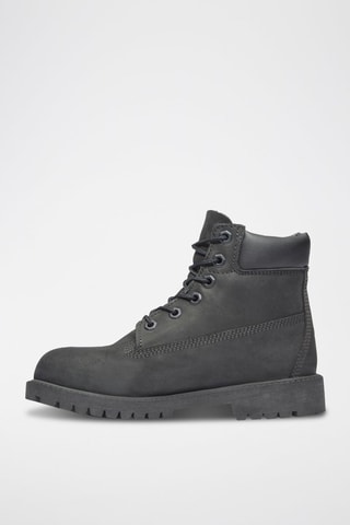 Botas de piel - Negro