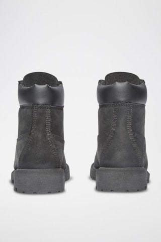 Botas de piel - Negro