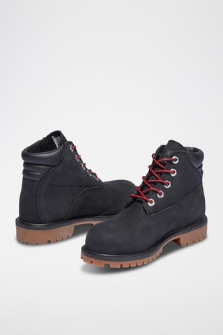 Botas de piel - Negro