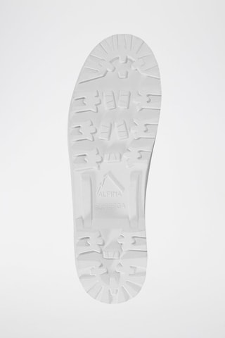 Salomés de piel con plataforma 2541 ALPINA MARY JANE - Blanco