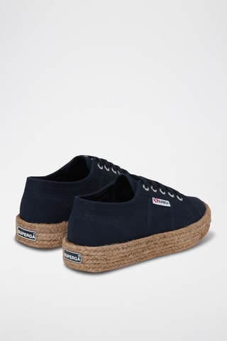 Zapatillas con plataforma 2730-COTROPEW - Azul marino