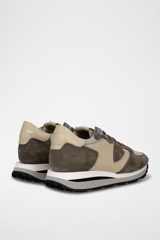 Zapatillas de piel - Beige