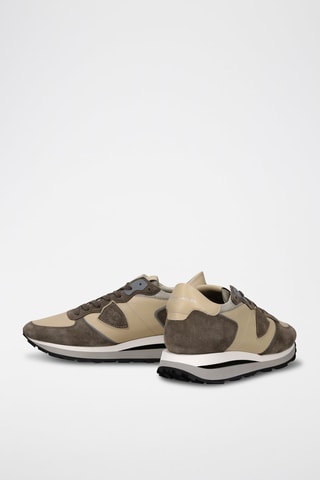 Zapatillas de piel - Beige