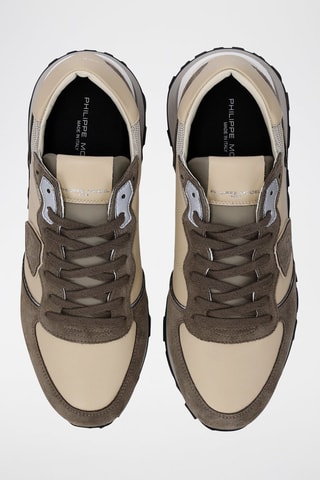 Zapatillas de piel - Beige