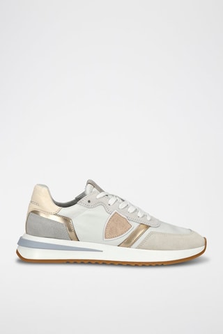 Zapatillas de piel - Blanco