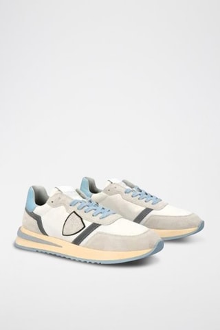 Zapatillas de piel - Blanco