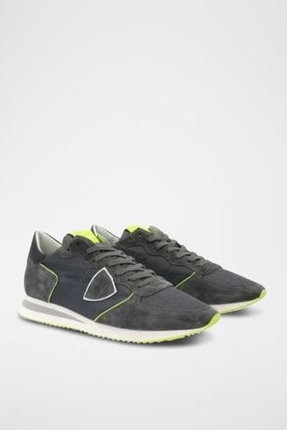 Zapatillas de piel - Antracita