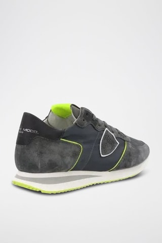 Zapatillas de piel - Antracita