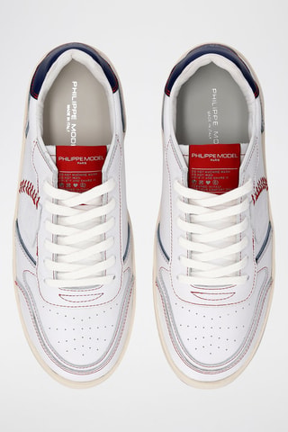 Zapatillas de piel - Blanco