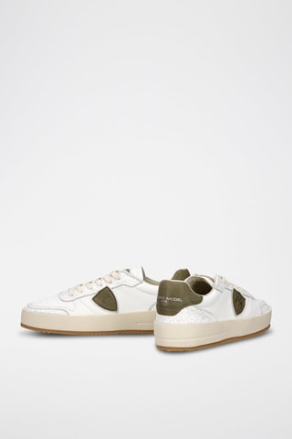 Zapatillas de piel caprina - Blanco
