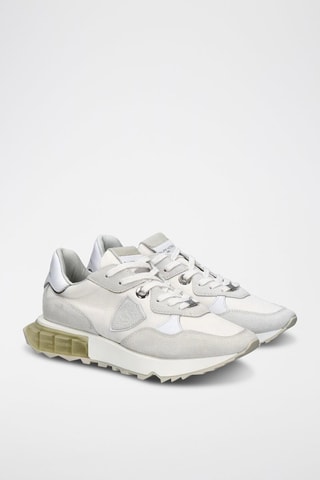 Zapatillas de piel - Blanco