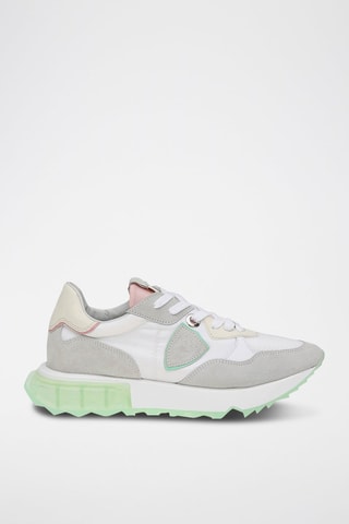 Zapatillas de piel - Blanco