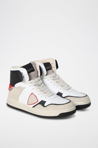 Zapatillas altas - Blanco