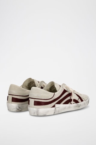 Zapatillas de piel caprina - Beige