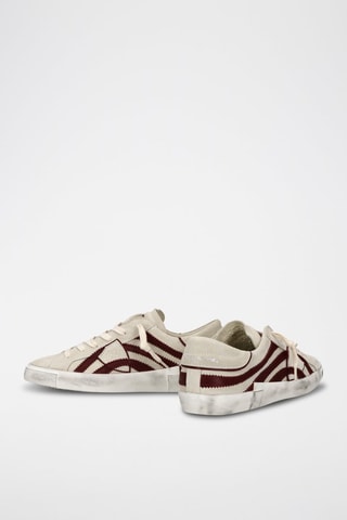 Zapatillas de piel caprina - Beige