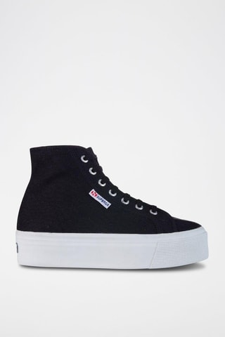 Zapatillas con plataforma 2705-HI TOP - Negro