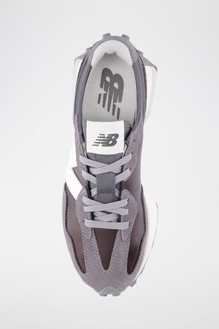 Zapatillas de piel 327 - Gris oscuro