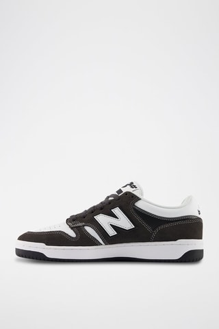 Zapatillas de piel 480 - Negro