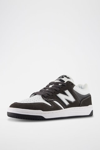 Zapatillas de piel 480 - Negro