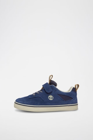 Zapatillas de piel - Azul