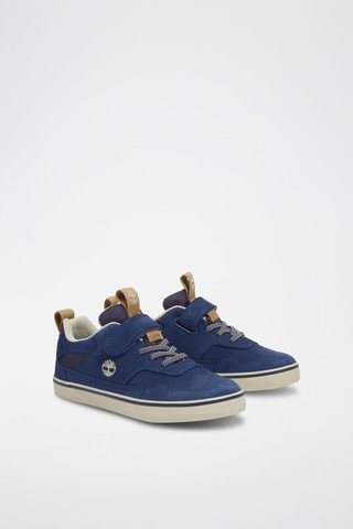 Zapatillas de piel - Azul
