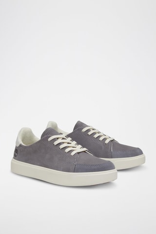 Zapatillas de piel - Gris