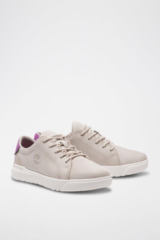 Zapatillas de piel - Beige