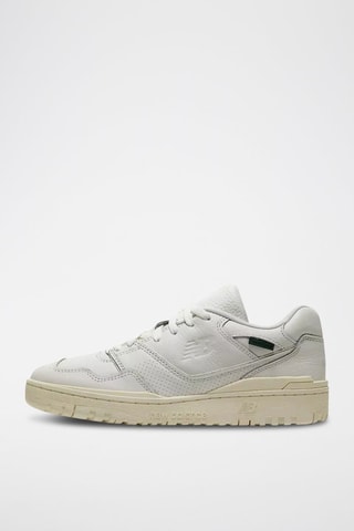 Zapatillas de piel 550 - Blanco