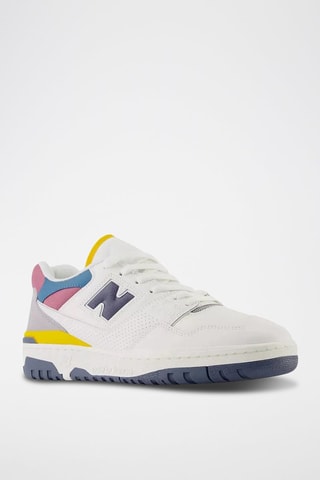 Zapatillas de piel 550 - Blanco