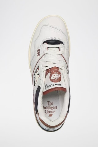 Zapatillas de piel 550 - Blanco