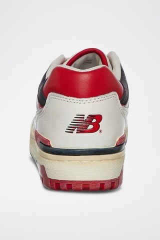 Zapatillas de piel 550 - Blanco