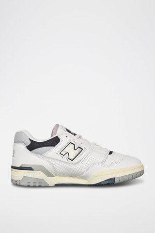 Zapatillas de piel 550 - Blanco