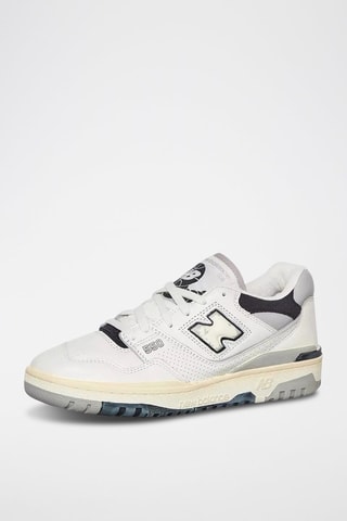 Zapatillas de piel 550 - Blanco