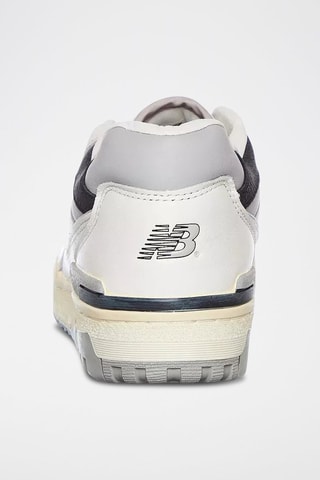 Zapatillas de piel 550 - Blanco