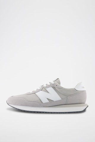 Zapatillas de piel 237 - Gris