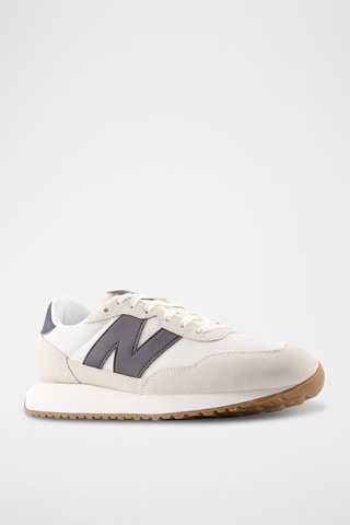 Zapatillas de piel 237 - Beige