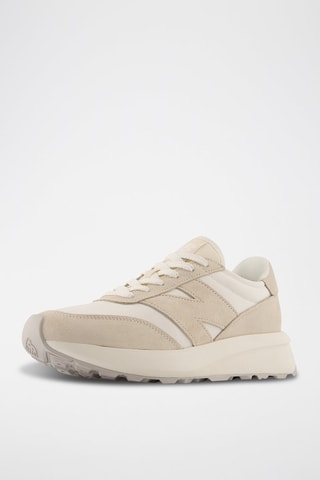 Zapatillas de nobuk 370 - Beige