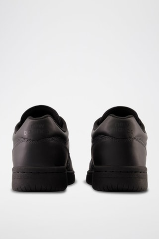 Zapatillas de piel - Negro